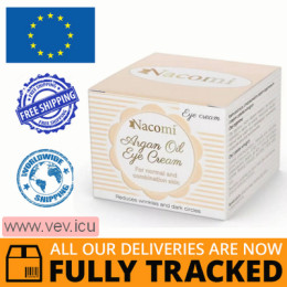 Nacomi, Argan eye cream, 15 ml — Made in Poland — Free Delivery