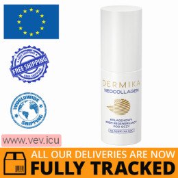 Dermika Neocollagen, Collagen regenerating eye cream day and night 15ml — Made in Poland — Free Delivery  