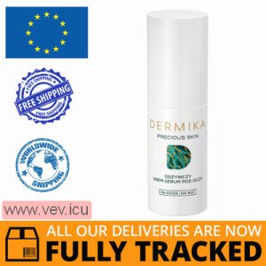 Dermika Precious Skin, Nourishing eye cream-serum 15ml — Made in Poland — Free Delivery  