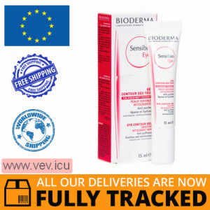 Bioderma Sensibio Eye, eye cream gel, 15ml — Made in Poland — Free Delivery