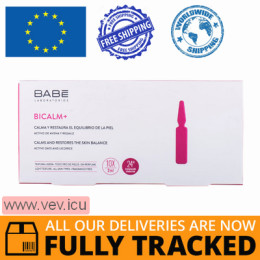 Babe Laboratorios Bicalm+ Anti-Couperose Ampoules, 2ml x 10 pcs — Made in Spain — Free Delivery