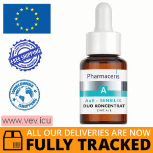 Pharmaceris A A + E-Sensilix, duo concentrate with vitamins A and E, 30 ml — Made in Poland — Free Delivery