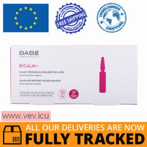 Babe Laboratorios Bicalm+ Anti-Couperose Ampoules, 2ml x 10 pcs — Made in Spain — Free Delivery