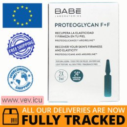 Babe Laboratorios Concentrated ampoules Proteoglycan F+F, 2ml x 2 pcs — Made in Spain — Free Delivery