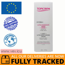 Topicrem Ultra-Moisturizing Cream for sensitive to combination skin 40ml — Made in France — Free Delivery