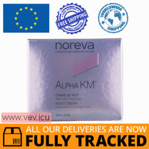 Noreva Alpha KM Night Cream, 50 ml  — Made in France — Free Delivery