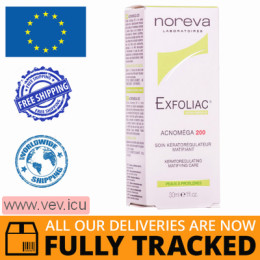 Noreva Exfoliac QB Aknomega 200, 30 ml  — Made in France — Free Delivery