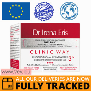 Dr Irena Eris Clinic Way 3, Comprehensive rebuilding night cream, 50 ml — Made in Poland — Free Delivery