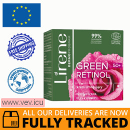 Lirene Green Retinol 50+, lifting day face cream, 50 ml — Made in Poland — Free Delivery