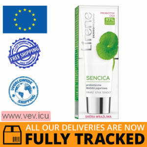Lirene Sencica, Probiotic yogurt mask, sensitive skin, 50 ml — Made in Poland — Free Delivery