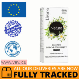 Lirene Natura, Eco sebo-regulating cream, night cream, organic edelweiss, 50 ml — Made in Poland — Free Delivery