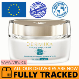 Dermika Hialiq Spectrum, Hyaluronic firming day and night cream 55+ 50 ml — Made in Poland — Free Delivery  