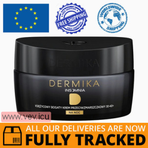 Dermika Insomnia 30-40+, Moon Rich anti-wrinkle night 50 ml — Made in Poland — Free Delivery  