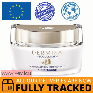 Dermika Neocollagen, Multicollagen nourishing cream 70+ 50ml — Made in Poland — Free Delivery  