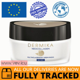 Dermika Neocollagen, Multicollagen cream-mask for strong skin regeneration 50ml — Made in Poland — Free Delivery  
