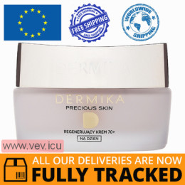 Dermika Precious Skin 70+ , Regenerating day cream 50 ml — Made in Poland — Free Delivery  