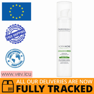 Dermedic Normacne Preventi, moisturizing and regulating cream for acne skin in adults, 40 ml — Made in Poland — Free Delivery  