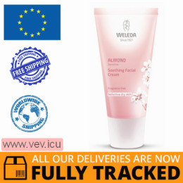 Weleda Almond, Soothing Face Cream with Almonds, 30 ml — Made in Switzerland — Free Delivery