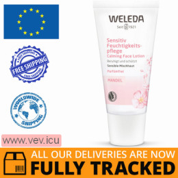 Weleda Almond, moisturizing gentle cream, light 30 ml — Made in Germany — Free Delivery