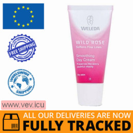 Weleda Wild Rose, Smoothing day cream with wild rose 30 ml — Made in Switzerland — Free Delivery