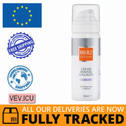 Merz Spezial Collagen, creamy face mousse in foam, 50 ml — Made in Germany — Free Delivery
