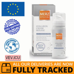 Merz Spezial Hyaluron, creamy face mousse in foam, 50 ml — Made in Germany — Free Delivery