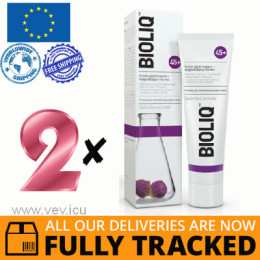2 x BIOLIQ 45+ FIRMING AND SMOOTHING NIGHT CREAM 50ML — MADE IN POLAND — FREE SHIPPING