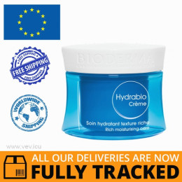 BIODERMA HYDRABIO CREME, CREAM SENSITIVE DRY AND VERY DRY SKIN 50ML - MADE IN POLAND - FREE SHIPPING