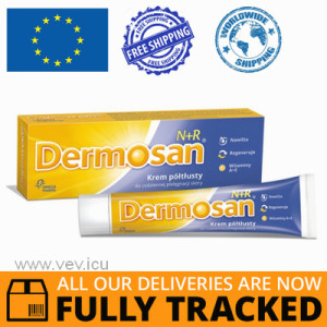 DERMOSAN N + R, SEMI-RICH CREAM FOR DAILY SKIN CARE, 40G - MADE IN POLAND - FREE SHIPPING