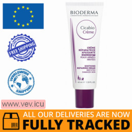 Bioderma Cicabio Creme, soothing and rebuilding cream for irritated skin, 40ml — Made in Poland — Free Delivery
