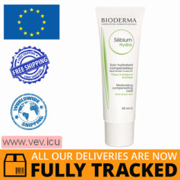 Bioderma Sebium Hydra Soothing Moisturizing Cream 40ml — Made in Poland — Free Delivery