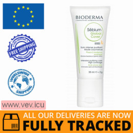 Bioderma Sebium Global Cover, anti-acne coloring cream with corrector, 30ml — Made in Poland — Free Delivery