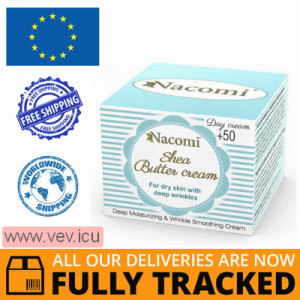 Nacomi, Anti-wrinkle face cream 50+, Day, 50 ml — Made in Poland — Free Delivery