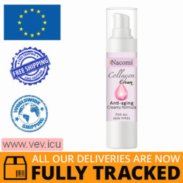 Nacomi, Collagen gel face cream, 50 ml — Made in Poland — Free Delivery