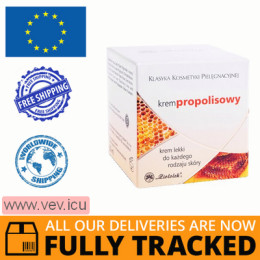 Nourishing propolis cream, all skin types, 50 ml — Made in Poland — Free Delivery
