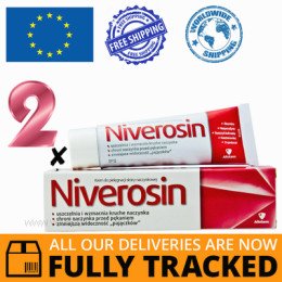 2 x NIVEROSIN CREAM 50G - MADE IN POLAND - FREE SHIPPING 