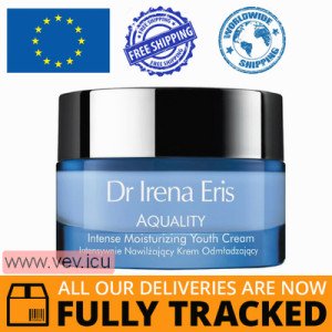 Dr Irena Eris Aquality, Intense Moisturising Youth Cream 50ml — Made in Poland — Free Delivery
