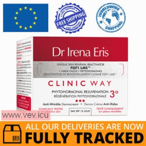 Dr Irena Eris Clinic Way 3, Comprehensive rebuilding night cream, 50 ml — Made in Poland — Free Delivery