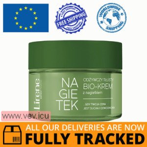 Lirene, Nourishing Fat Bio-Cream With Calendula, Dry and Dehydrated Skin, 50 ml — Made in Poland — Free Delivery Lirene, Nourishing Fat Bio-Cream With Calendula, Dry and Dehydrated Skin, 50 ml — Made in Poland — Free Delivery