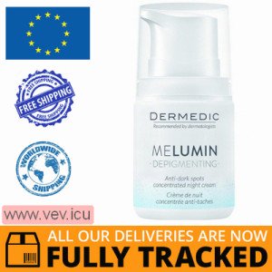 Dermedic Melumin, Brightening Day Cream, Sensitive Skin with Discoloration, 55 g — Made in Poland — Free Delivery  