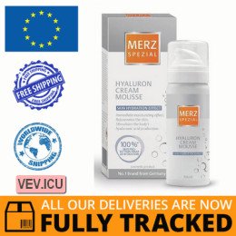 Merz Spezial Hyaluron, creamy face mousse in foam, 50 ml — Made in Germany — Free Delivery