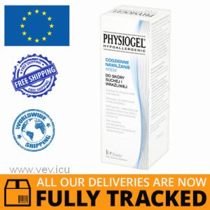 PHYSIOGEL HYPOALLERGENIC MOISTURIZING FACE CREAM, 75 ML - MADE IN UK - FREE SHIPPING 