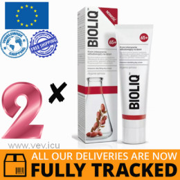 2 x BIOLIQ 65+ INTENSIVE REBUILDING DAY CREAM 50ML — MADE IN POLAND — FREE SHIPPING