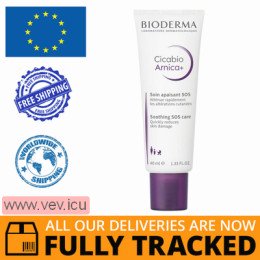 Bioderma Cicabio Arnica +, regenerating cream for bruises, swelling and bruises, 40ml — Made in Poland — Free Delivery
