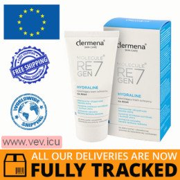 Dermena Hydraline Moisturizing Protective Day Cream 50ml — Made in Poland — Free Delivery