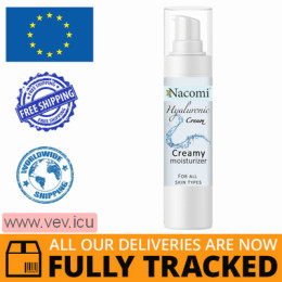 Nacomi, Moisturizing Gel-Cream, Hyaluronic, 50 ml — Made in Poland — Free Delivery