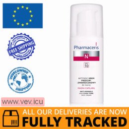 Pharmaceris N Magni Capilaril, active anti-wrinkle face cream, SPF10, 50 ml — Made in Poland — Free Delivery