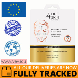 Lift 4 Skin One Shot Action, mask on fabric with peptides, 23 ml — Made in Poland — Free Delivery