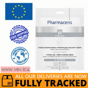 Pharmaceris W Mela-Acti Mask, hydro-gel sheet mask balancing the color, brightening dermo-treatment, 1 piece — Made in Poland — Free Delivery