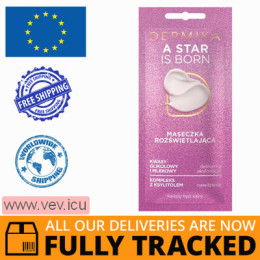 Dermika A Star Is Born illuminating mask 10 ml — Made in Poland — Free Delivery  